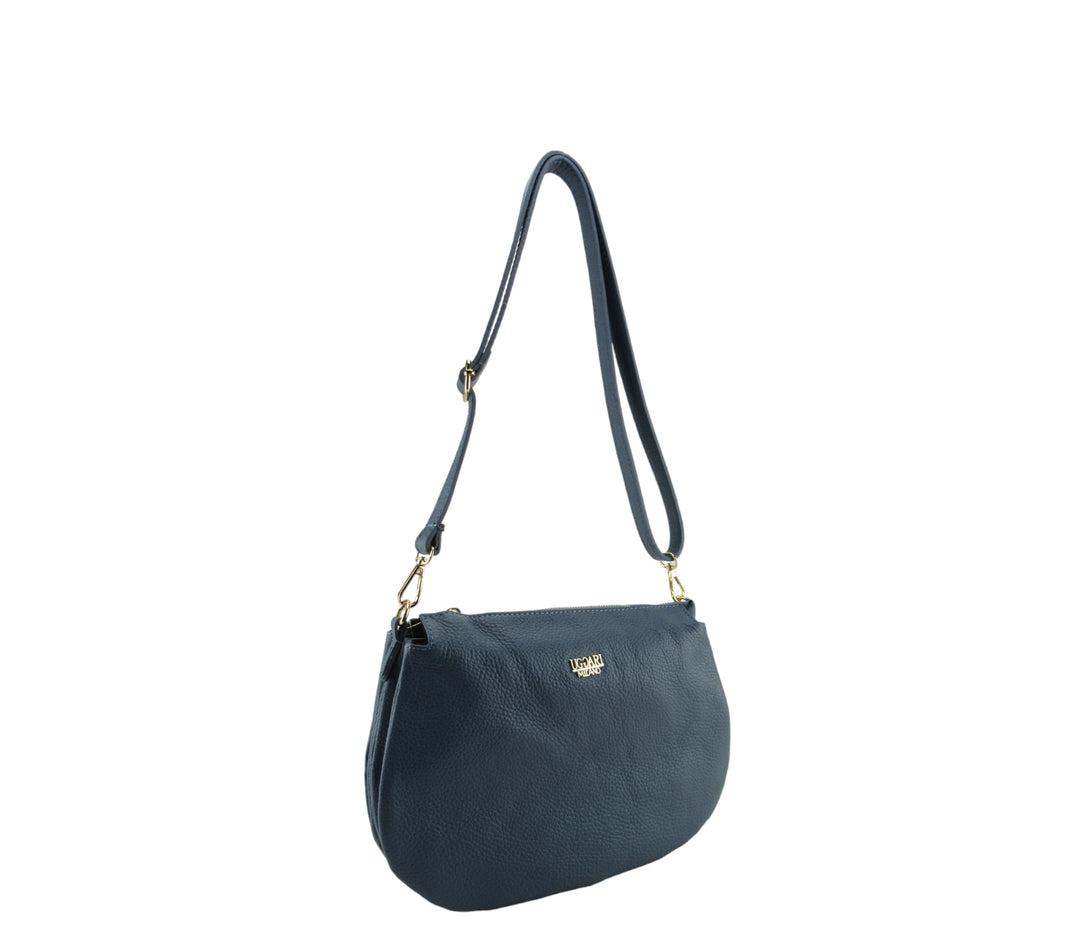 Borsa Tracolla 3 tasche pelle Dollaro
