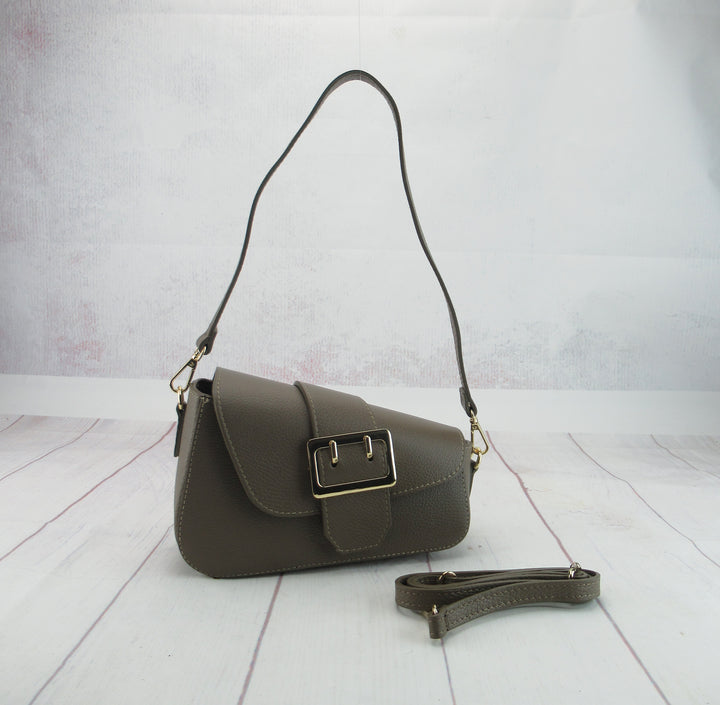 Borsa Lina in pelle dollaro