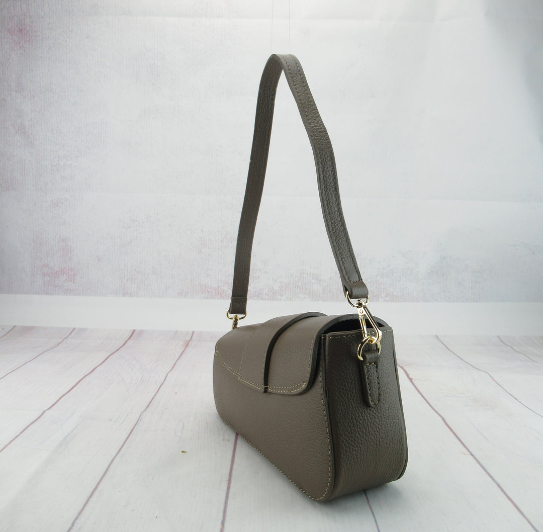 Borsa Lina in pelle dollaro