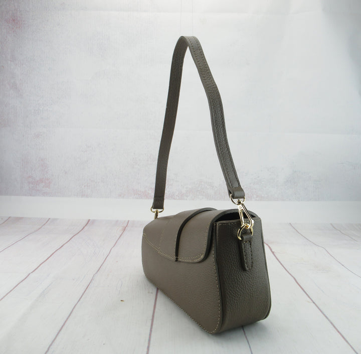 Borsa Lina in pelle dollaro
