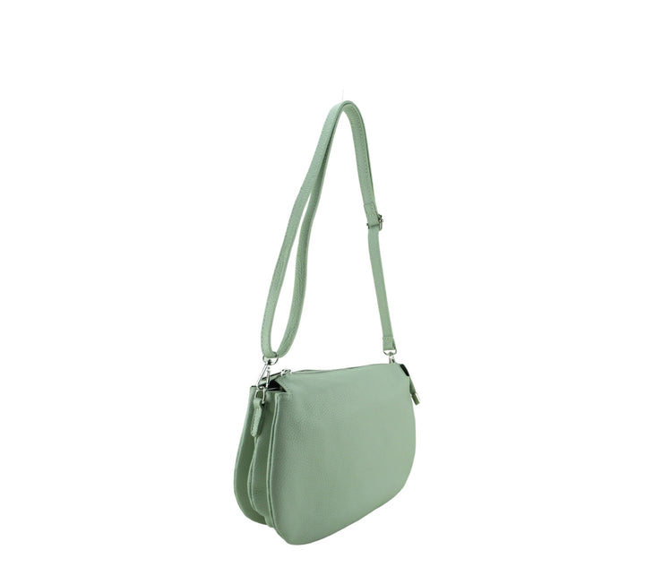 Borsa Tracolla 3 tasche pelle Dollaro