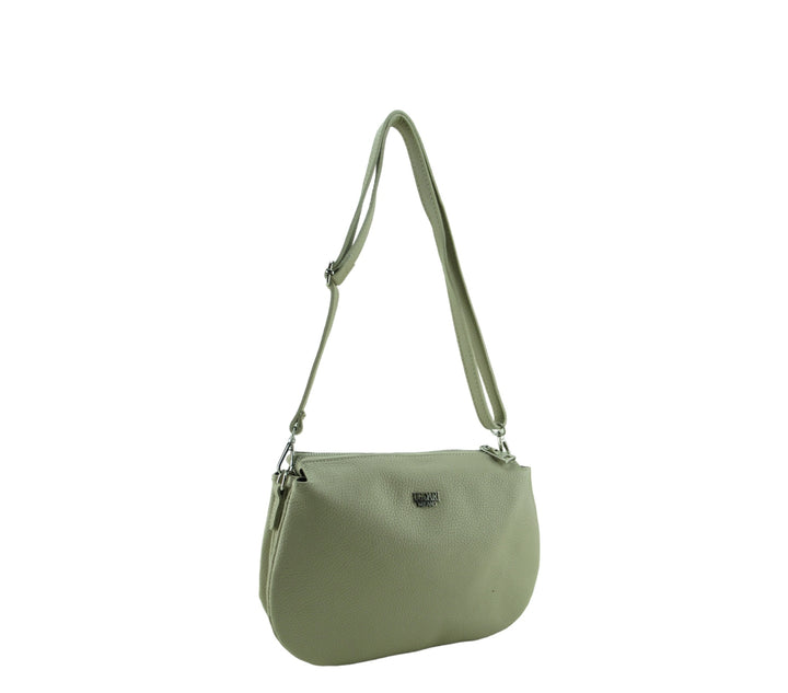 Borsa Tracolla 3 tasche pelle Dollaro