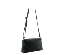 Load image into Gallery viewer, Borsa Tracolla 3 scomparti con zip misura media pelle Dollaro
