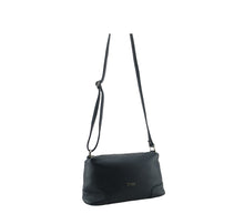 Load image into Gallery viewer, Borsa Tracolla 3 scomparti con zip misura media pelle Dollaro
