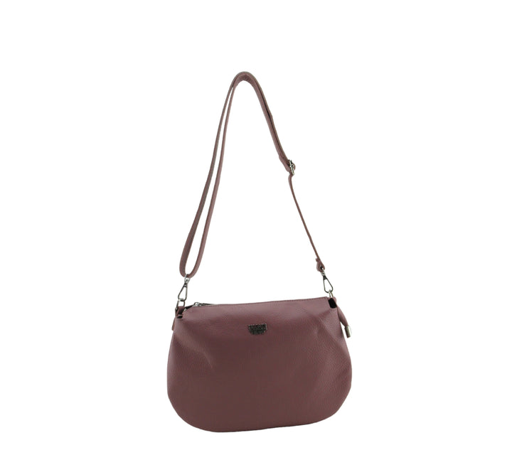 Borsa Tracolla 3 tasche pelle Dollaro