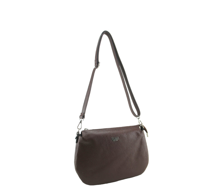 Borsa Tracolla 3 tasche pelle Dollaro