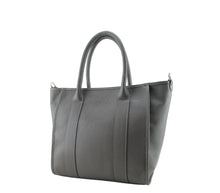 Load image into Gallery viewer, Borsa shopping a Mano misura media pelle dollaro
