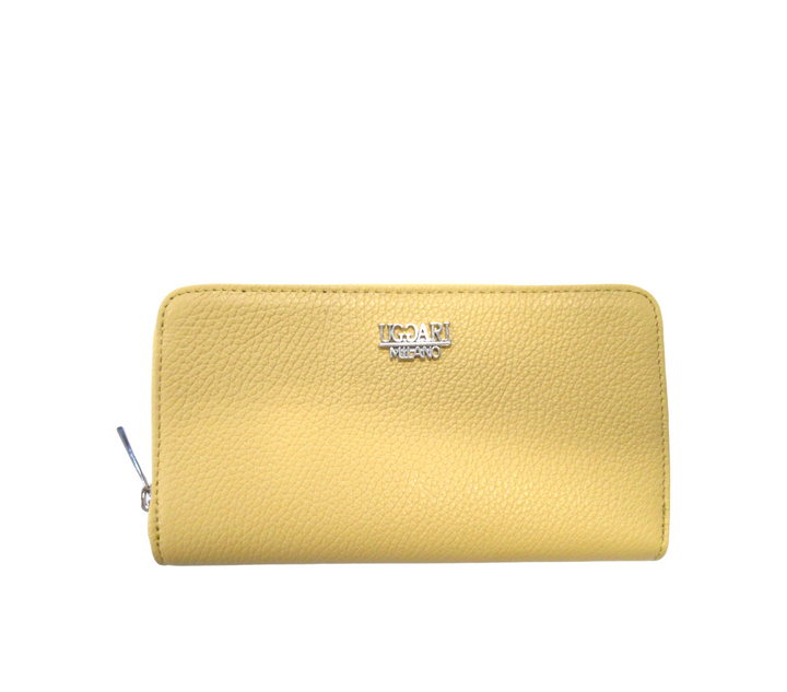 Portafoglio Grande Pelle dollaro Zip Around Wallet