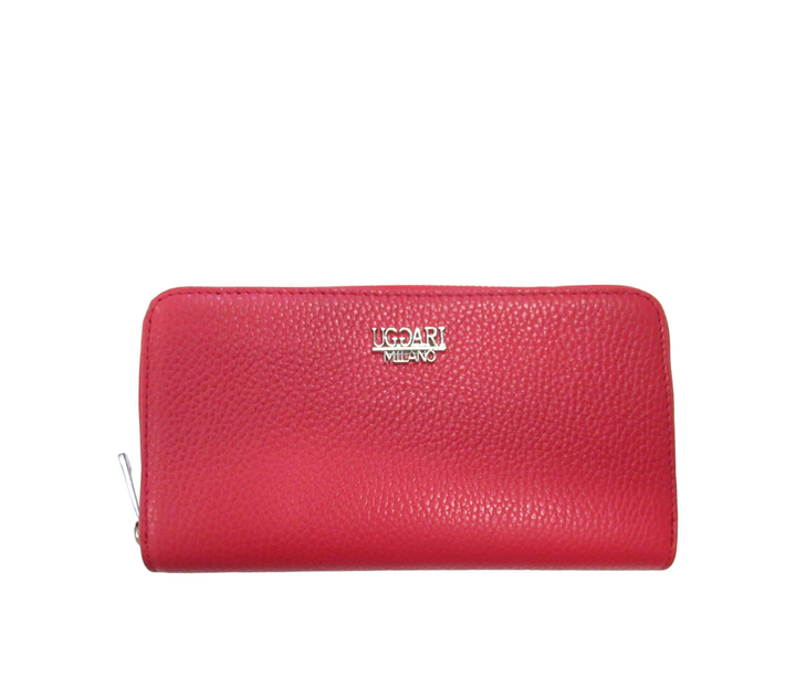 Portafoglio Grande Pelle dollaro Zip Around Wallet