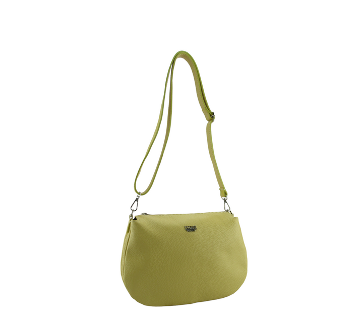 Borsa Tracolla 3 tasche pelle Dollaro