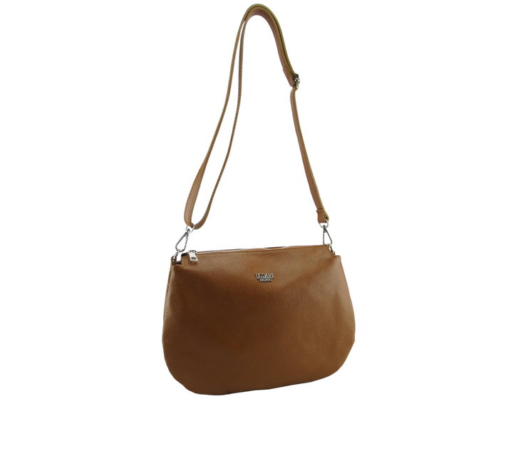 Borsa Tracolla 3 tasche pelle Dollaro