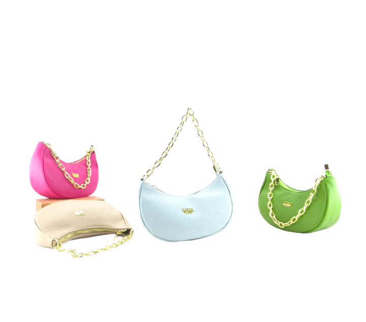 Becka mini bag with leather clutch 