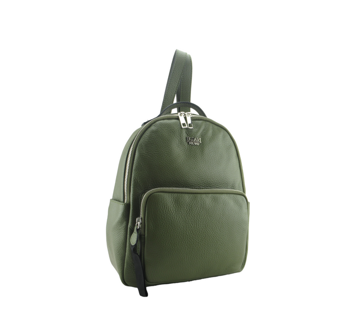 Vittoria Backpack in dollar grain leather