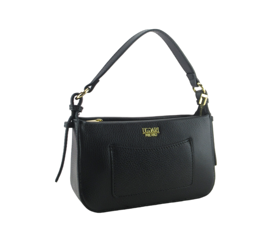 Pochette Valentina elegante in pelle dollaro