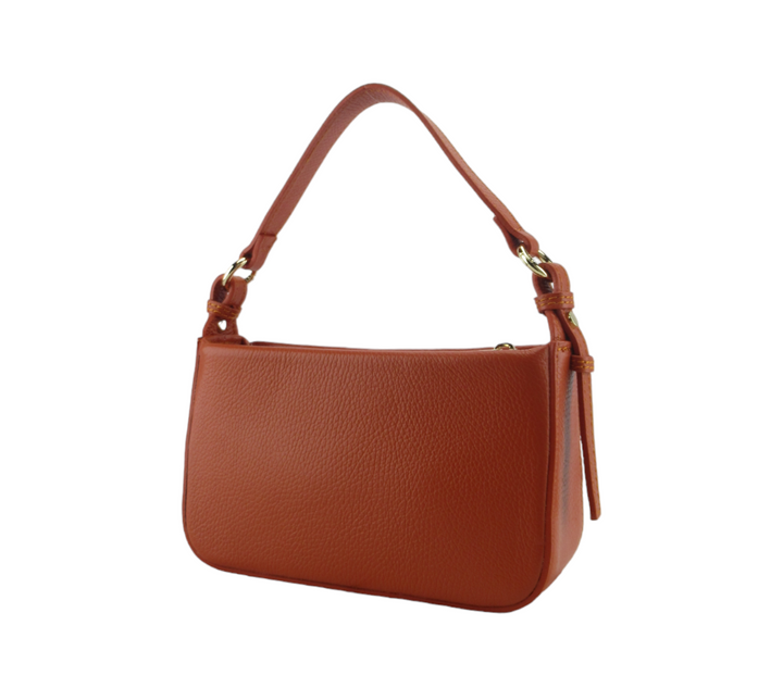Pochette Valentina elegante in pelle dollaro