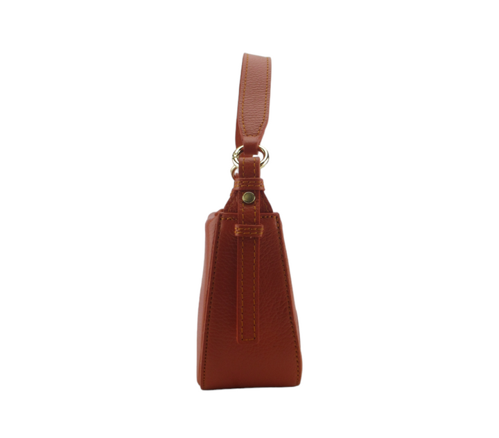Pochette Valentina elegante in pelle dollaro