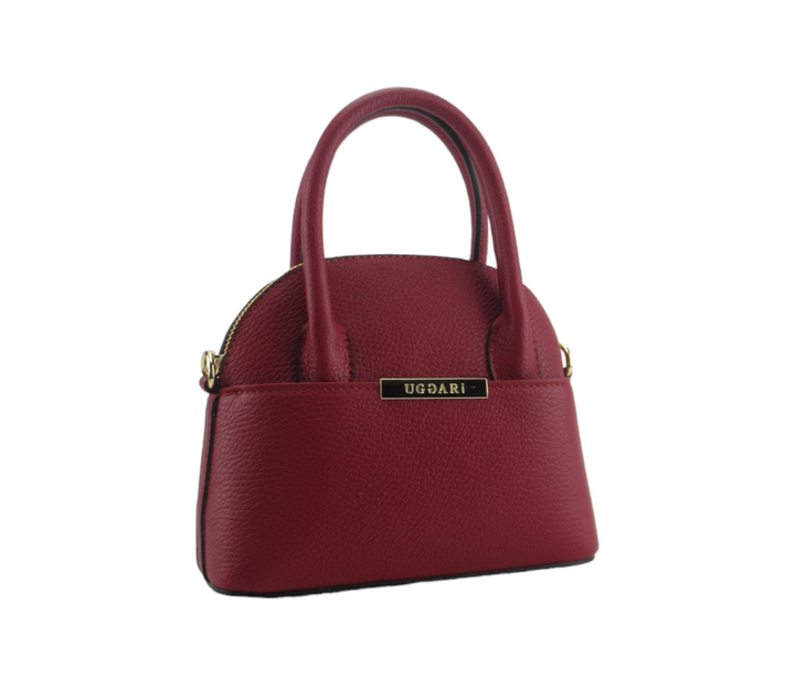 Small dollar leather handbag 