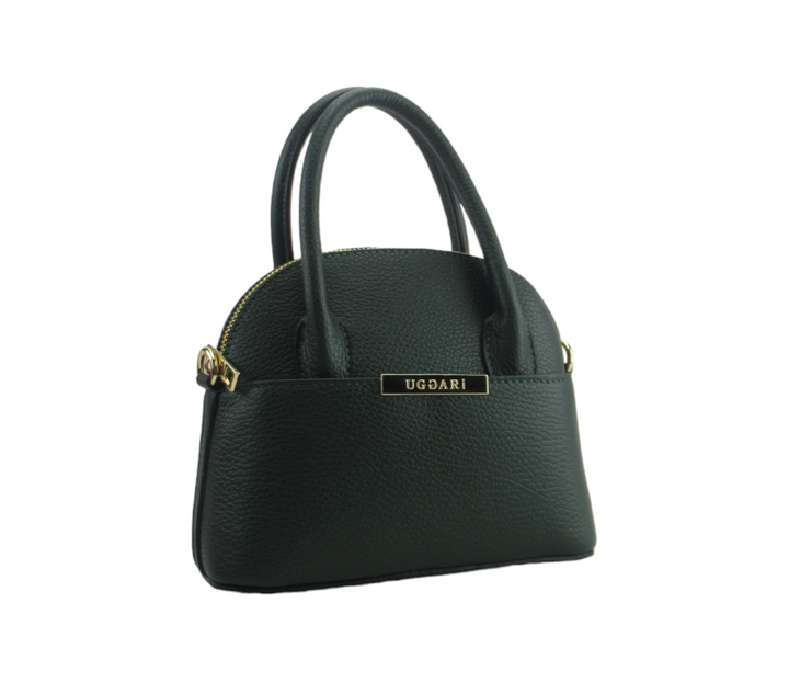 Small dollar leather handbag 