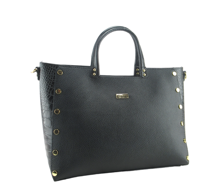 Martina briefcase hand made in dollar and coconut leather
