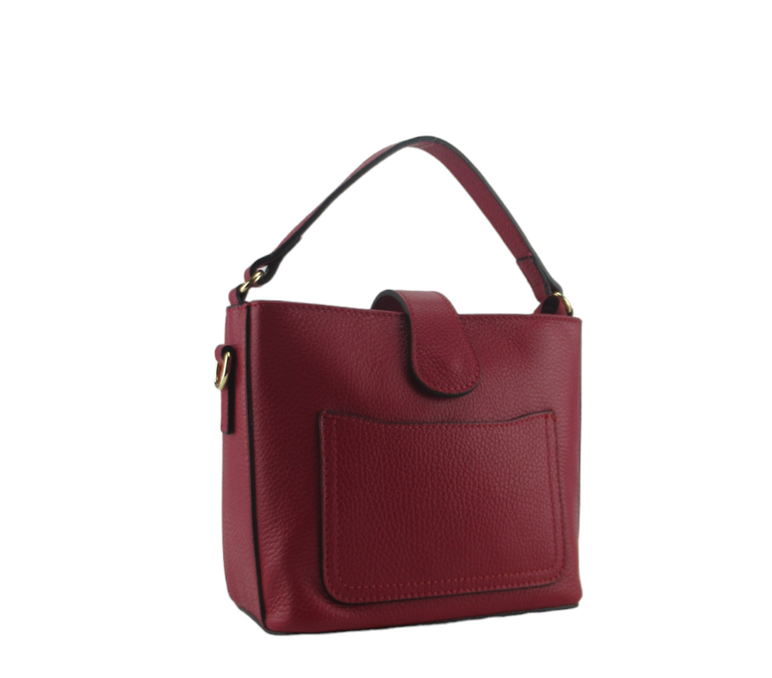 Sofy handbag, medium size, dollar leather 