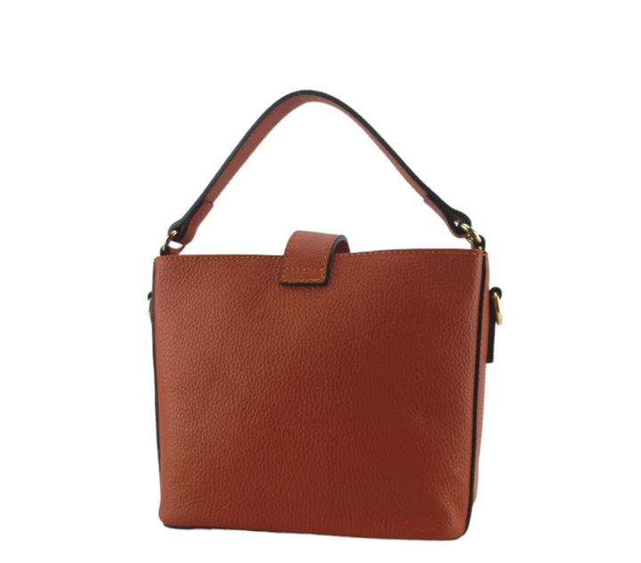 Sofy handbag, medium size, dollar leather 