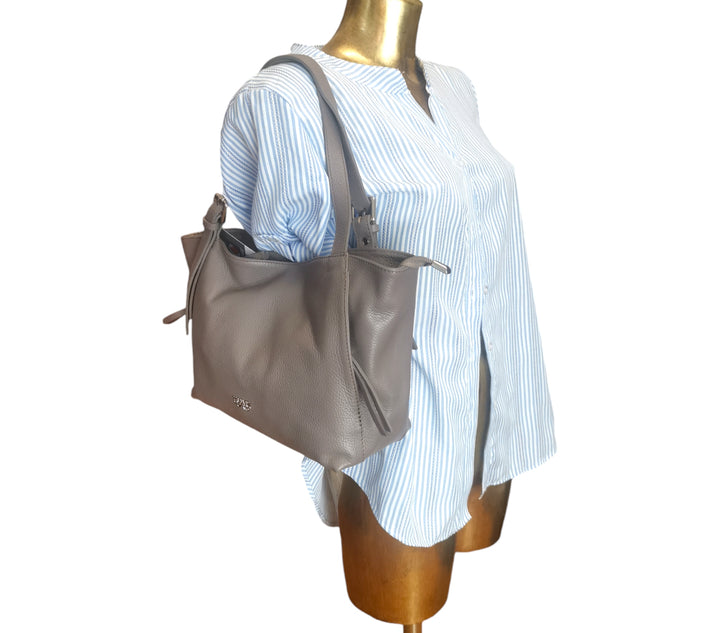 Borsa Roberta Shopping pelle dollaro