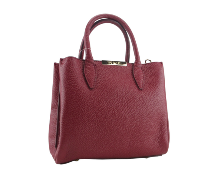 Rebecca borsa a mano misura media pelle grana fine
