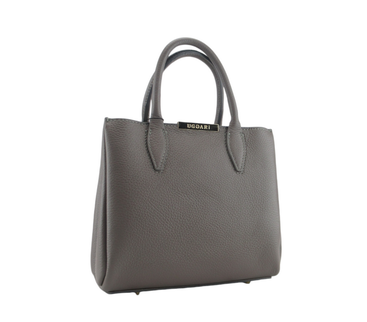 Rebecca borsa a mano misura media pelle grana fine