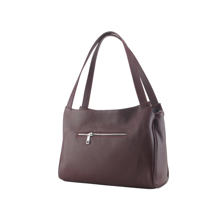 Borsa Lara Shopping pelle dollaro 5 tasche con divisorio centrale