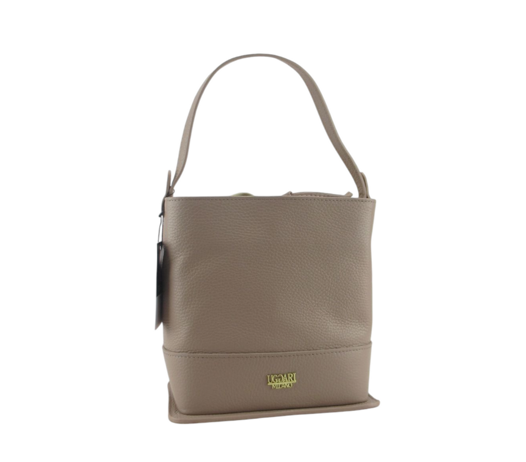 Fleur borsa a secchiello in pelle grana fine