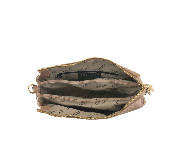 Borsa Tracolla 3 tasche pelle Dollaro