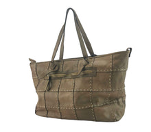 Load image into Gallery viewer, Shopping bag in pelle vitello tinto in capo ( lavato )
