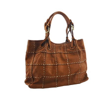 Load image into Gallery viewer, borsa a mano in pelle vitello tinto in capo ( lavato ) sconto 20% al check out
