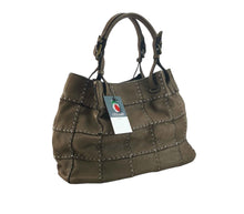 Load image into Gallery viewer, borsa a mano in pelle vitello tinto in capo ( lavato ) sconto 20% al check out
