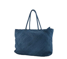 Load image into Gallery viewer, Shopping bag in pelle intrecciata vitello tinto in capo ( lavato ) sconto 20% al check out
