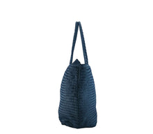 Load image into Gallery viewer, Shopping bag in pelle intrecciata vitello tinto in capo ( lavato ) sconto 20% al check out
