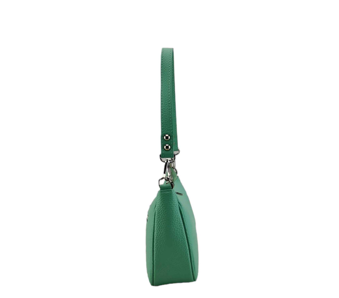 medium dollar leather clutch bag 