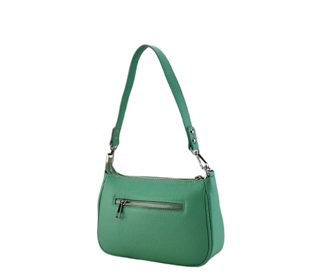 medium dollar leather clutch bag 