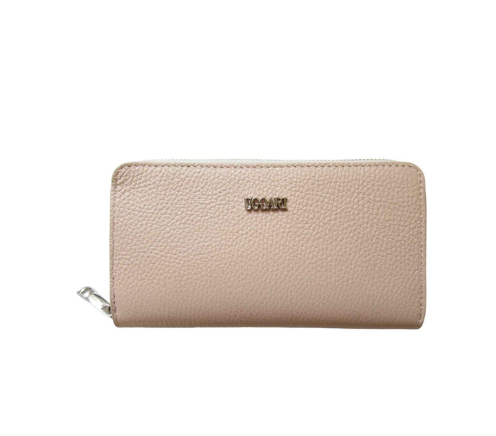 Portafoglio Grande Pelle dollaro Zip Around Wallet